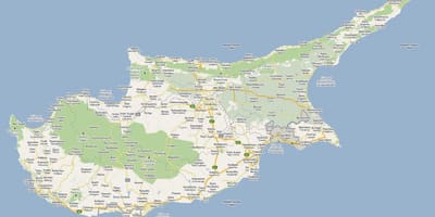 Mapa de calle de peyia Chipre